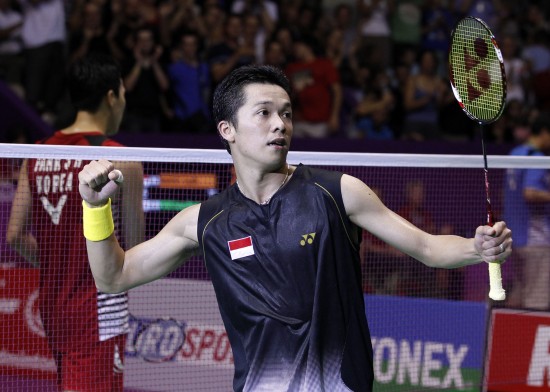 英格兰羽毛球队力克韩国羽毛球队，陶菲克惊艳世界