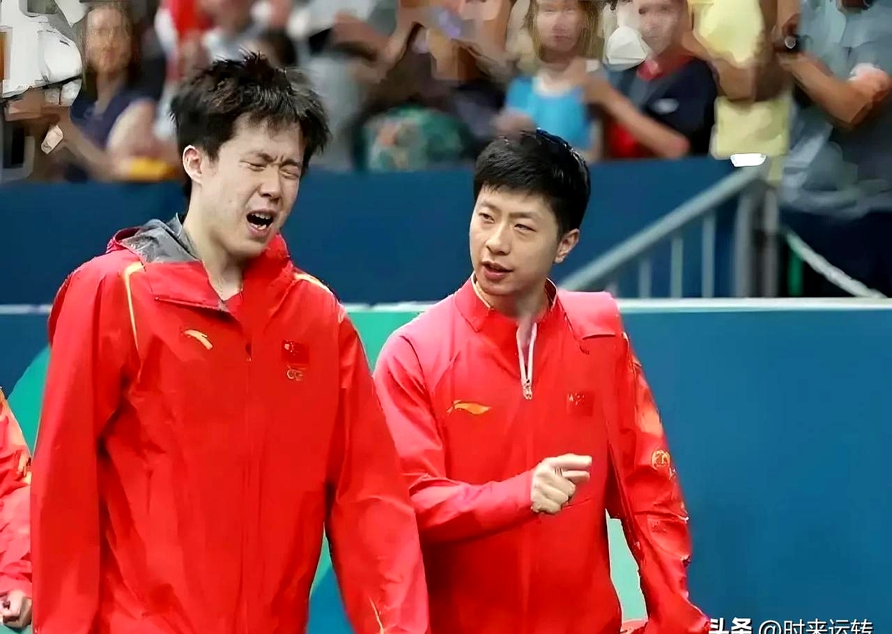 法国乒乓球队险胜韩国乒乓球队，马龙三分雨点燃全场