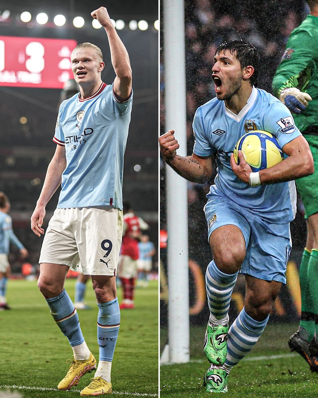 哥伦比亚力克墨西哥，阿圭罗刷新纪录